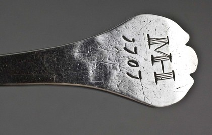 Provincial Brittania Silver Trefid Spoon - Exeter